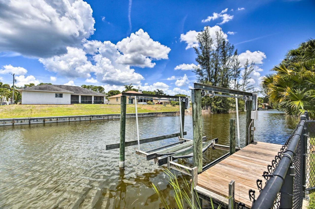 Cape Coral Canalfront Home With Pool And Dock Exterior foto